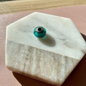 Glass Pandora Charm